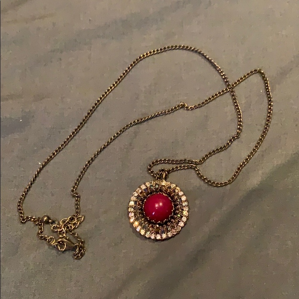 Long dangling necklace